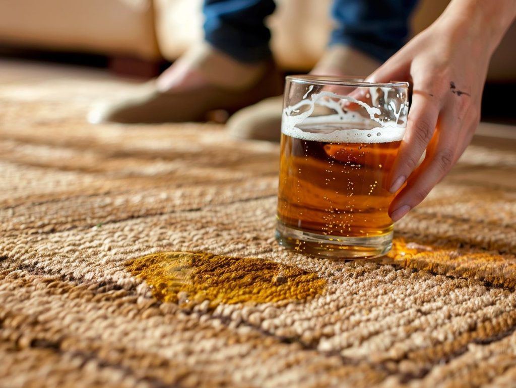 Why Are Beer Stains Difficult to Remove?